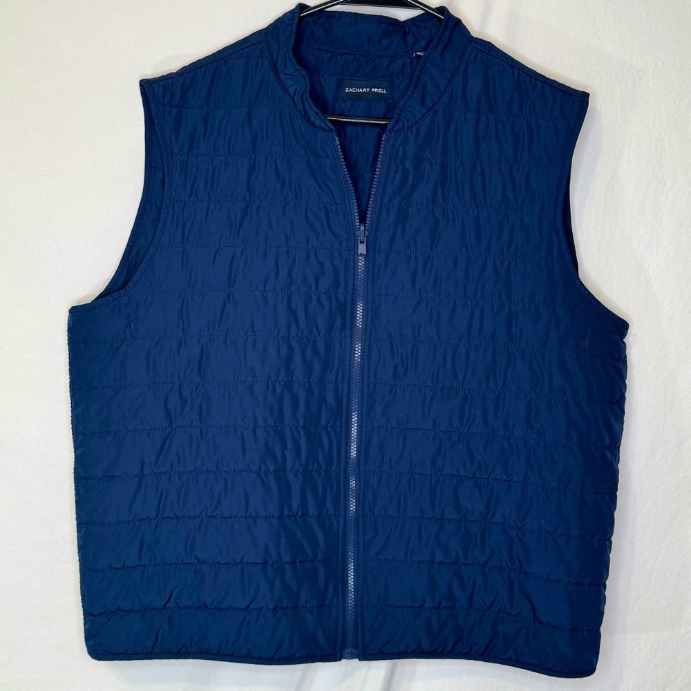 Zachary Prell Midnight Blue Vest Men’s Size XL